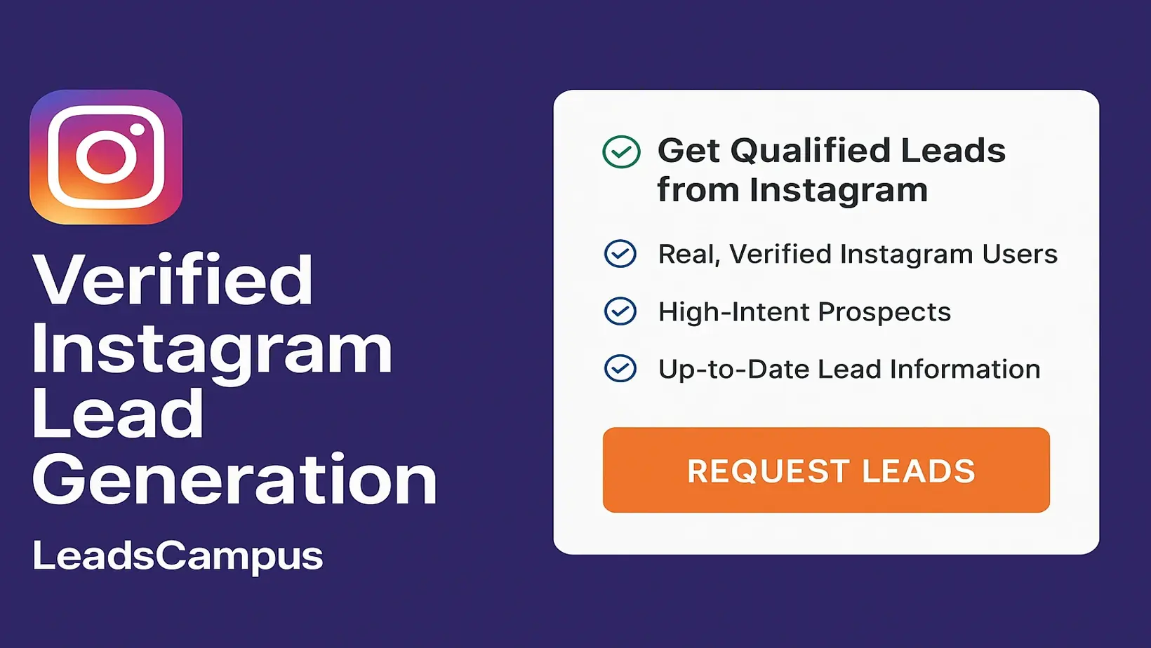 Verified Instagram Leads That Convert